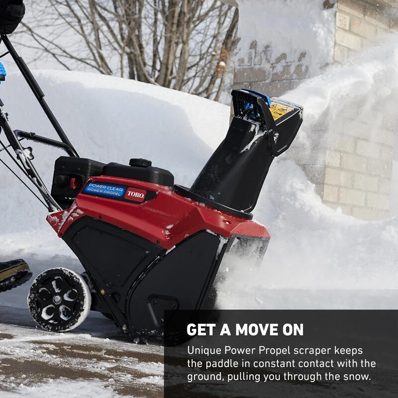 Coupon 🛒 Toro Power Clear 21 in. 212 cc Single Stage Gas Snow Blower Electric Start 🔥 - Image 7