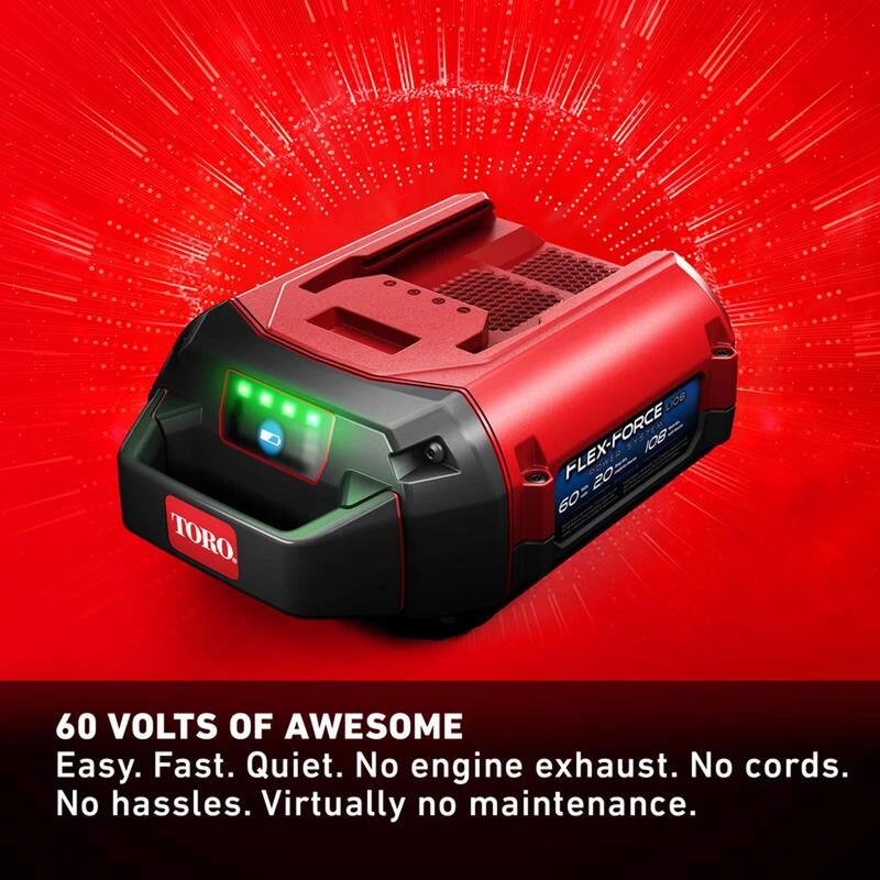 Outlet ๐ Toro Flex-Force 88675 60 V 7.5 Ah Lithium-Ion Battery 1 pc ๐งจ - Image 5