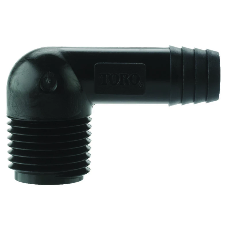 Best Sale 🛒 Toro Funny Pipe 3/8 in. D X 1.25 in. L Male Elbow Connector ✔️