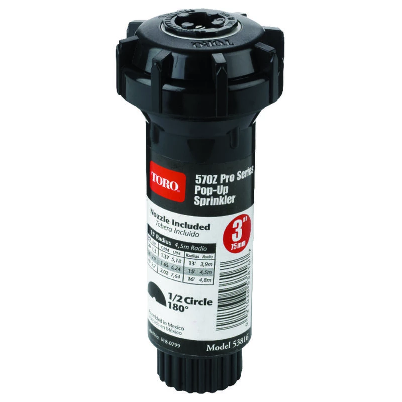Best reviews of ✨ Toro 570Z Pro Series 3 in. H Half-Circle Pop-Up Sprinkler 😀