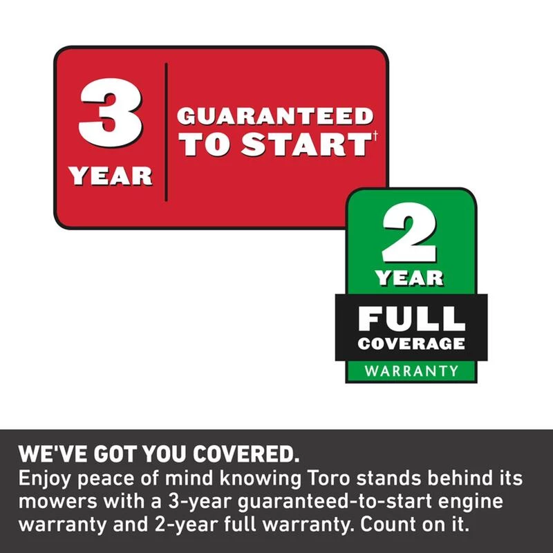 New 🎁 Toro SMARTSTOW 21465 22 in. 150 cc Gas Self-Propelled Lawn Mower 🎁 - Image 9