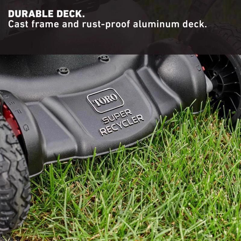 Discount 🤩 Toro SmartStow Super Recycler 21565 21 in. 163 cc Gas Self-Propelled Lawn Mower 👍 - Image 5