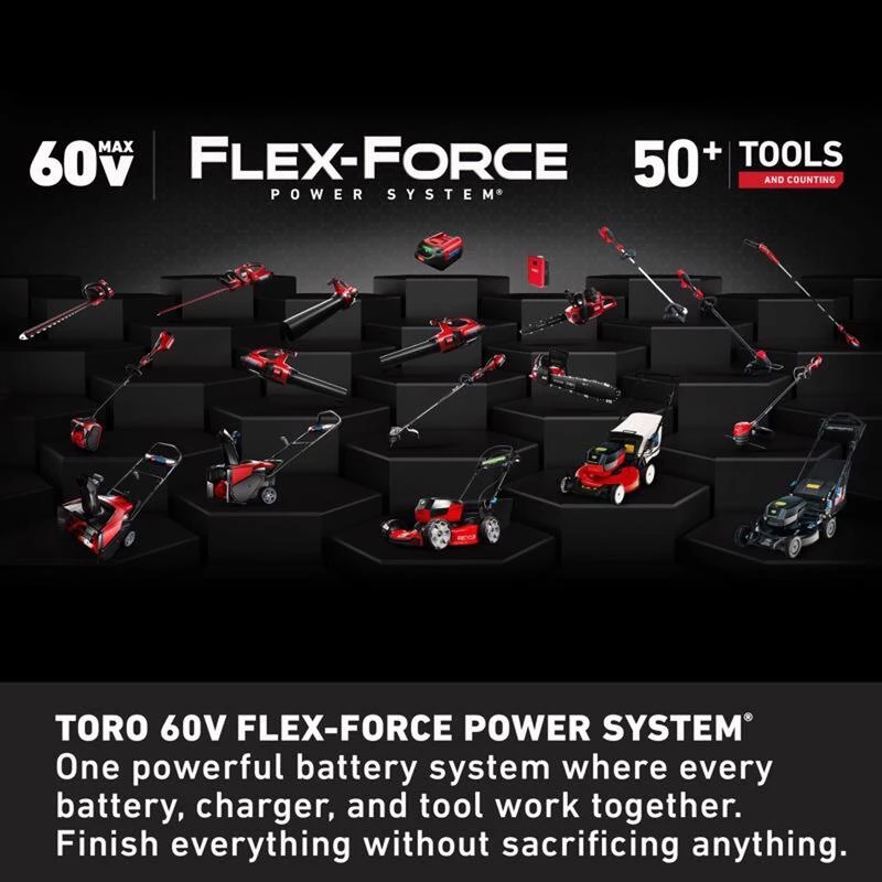 Budget ⭐ Toro Flex Force 51831 15 in. 60 V Battery String Trimmer Kit (Battery & Charger) ✨ - Image 5